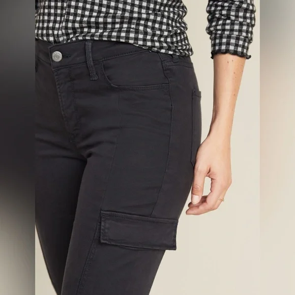 Old Navy Rockstar Super Skinny High Rise Secret-Slim Pockets Cargo Pants 12P - Picture 3 of 14